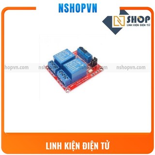 Module 2 Relay Với Opto Cách Ly Kích H/L 5V/12V