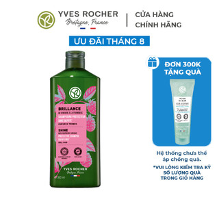 Dầu Gội Giữ Màu Tóc Nhuộm Và Giúp Tóc Bóng Mượt Yves Rocher Shine Protective Shampoo 300ml