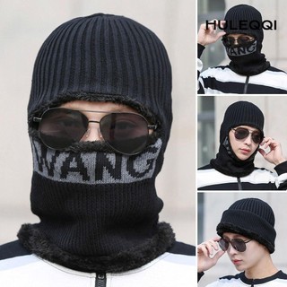HULEQQI Mũ Beanie Khăn Mềm Mại Mùa Đông Nam Nữ
