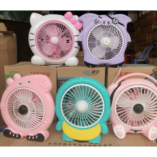  Quạt Hình Thú MiNi Dễ Thương  28cm x29cm x14cm 