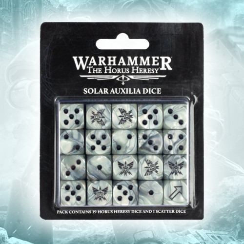 WARHAMMER: THE HORUS HERESY: SOLAR AUXILIA DICE (Bộ)