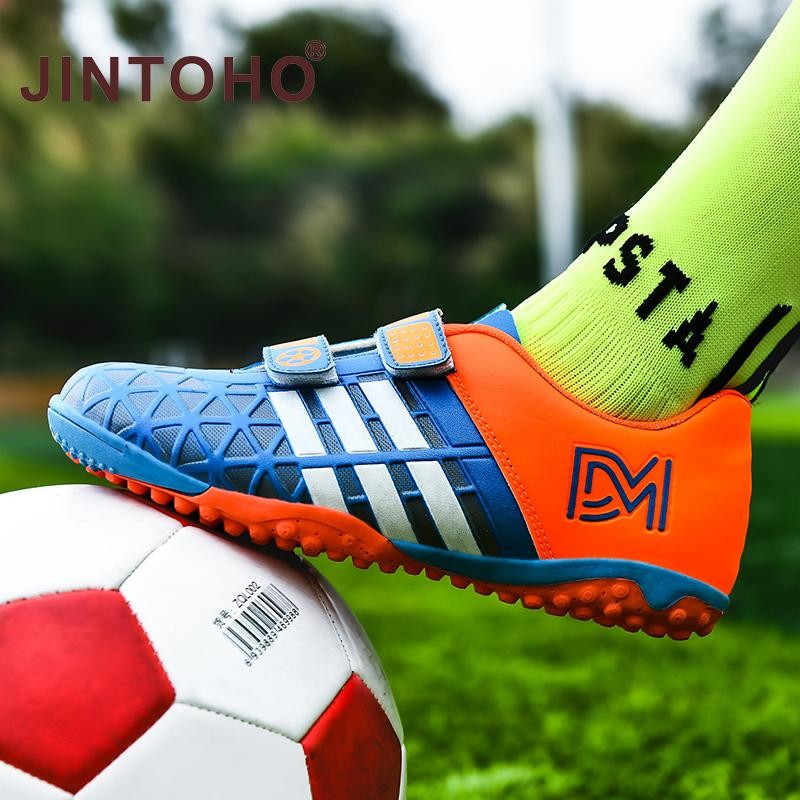 Jintoho Thời Trang Trẻ Em Giày Bóng Đá Thể Thao Ngoài Trời Giày Bóng Đá Cho Bé Trai