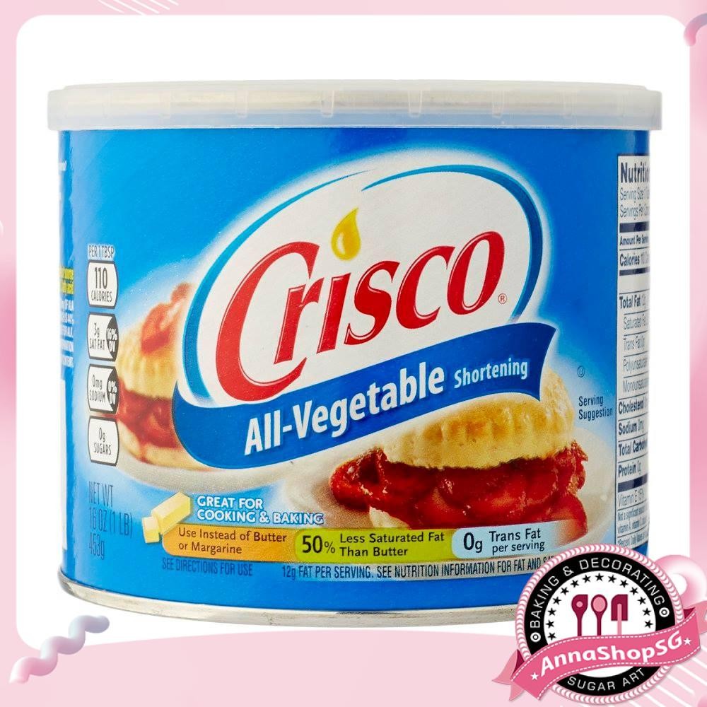 (Hsd 01/26) MỠ TRỪU CRISCO 453g( Shortening Crisco)