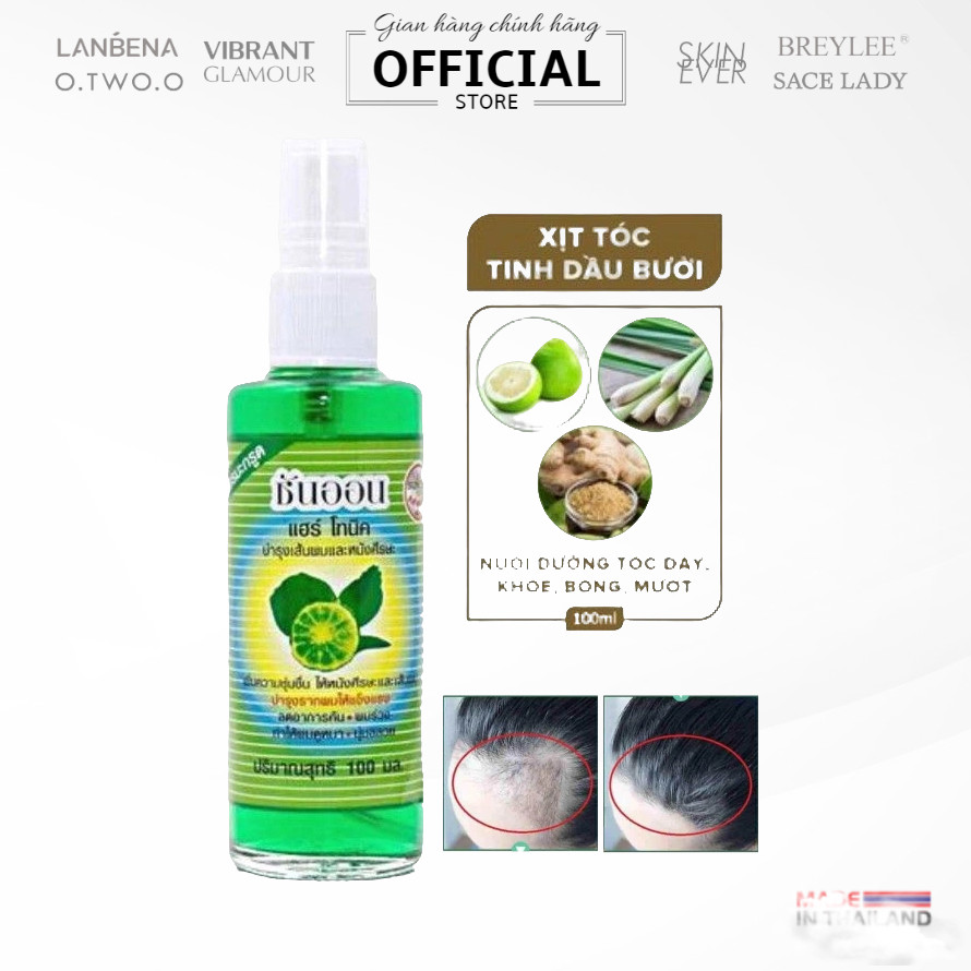 XỊT MỌC TÓC bưởi Sun on Thái Lan