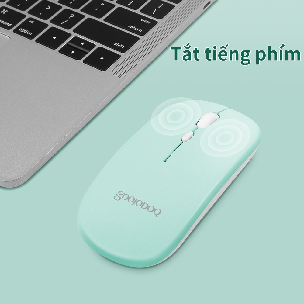 Chuột không dây Bluetooth 2 trong 1 Goojodoq Chế độ kép 2.4GHz | BigBuy360 - bigbuy360.vn