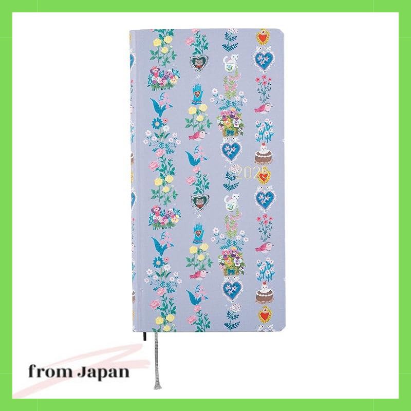 Hobonichi Techo 2025 weeks By Yumi Kitagishi / Lovely Wallpaper Starting in January Weekly Planner W