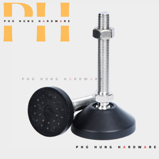 Chân nâng, chân tăng chỉnh tự cân bằng Thép cacbon Mạ Niken M8 M10 M12.