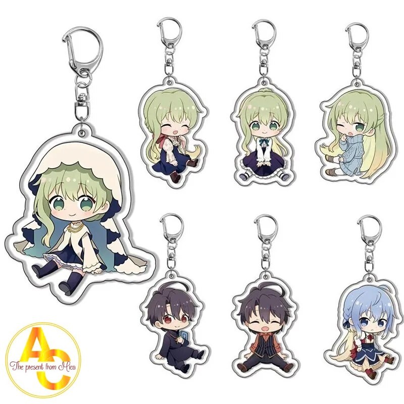 Móc khóa Saint Cecilia and Pastor Lawrence Anime Cute Acrylic Figure Cecilia a01 Phụ kiện trang trí 