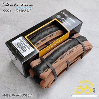 Lốp (Vỏ) gấp xe đạp DELI TIRE SWIFT TANWALL S601 700x23C / 700x25C - 1 Cái