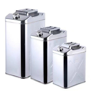 Trống xăng Thép không gỉ Trống dầu cực dày 30L20L10L Trống Diesel dầu xăng