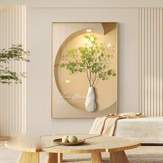  Tranh HOA LÁ NGHỆ THUẬT Tráng Gương Treo Tường Phong Cách Trừu Tượng Hiện Đại Trang Trí Nhà Cửa Cửa Hàng Phòng Làm Việc 