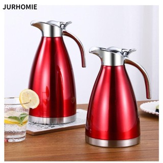 Bình giữ nhiệt JURHOMIE thép không gỉ hai lớp 1.5/2L cho pha cà phê, đơn giản, dùng trong gia đình