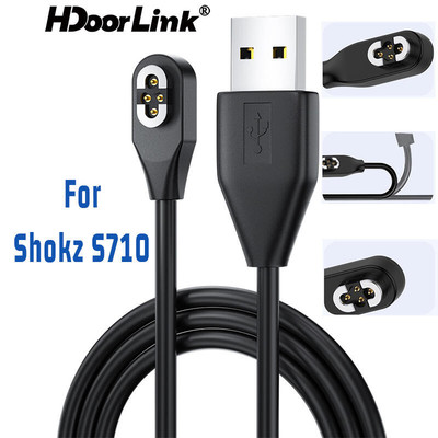 Cáp sạc USB HdoorLink Bộ sạc tai nghe dẫn truyền xương đa năng cho Shokz OpenSwim Pro S710 Cáp sạc từ tính Dây nguồn
