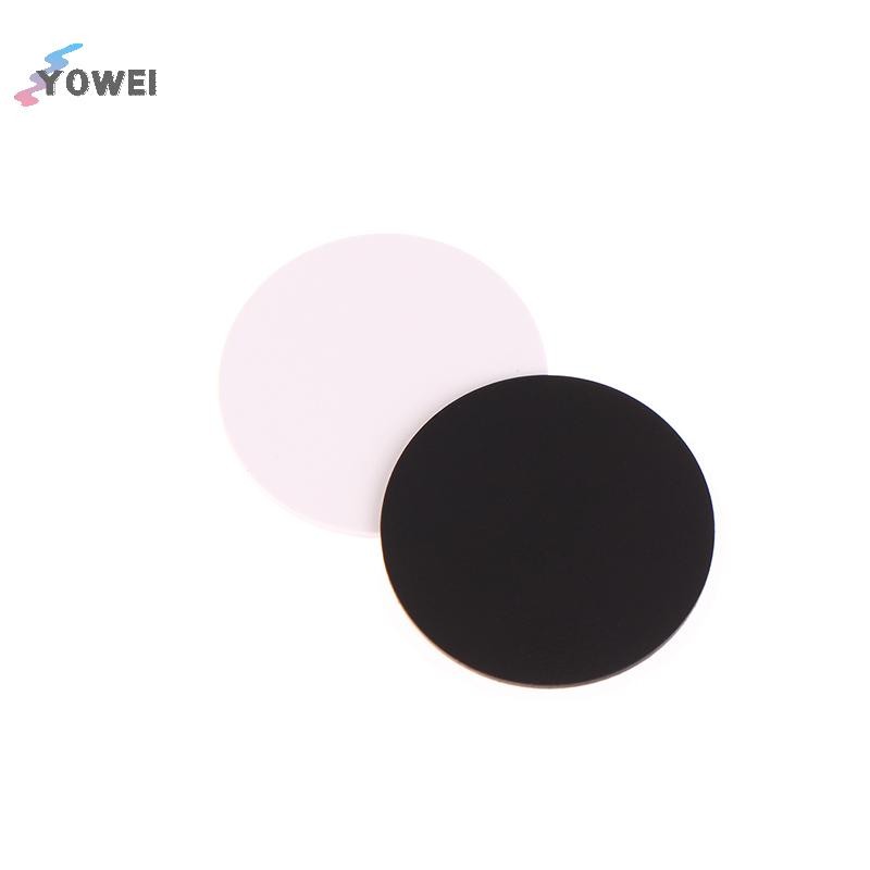 Yowei 5 Chiếc Có Thể Ghi Lại Đen Trắng Ntag215 NFC Tròn Đồng Xu 504 Byte Thông Minh Ntag215 Thẻ Nhãn