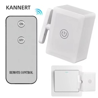 Nút đèn không dây KANNERT, Nút bấm hồng ngoại / RF có thể sạc lại, Hiện vật lười biếng Phụ kiện gia đình Fingerbot thông minh