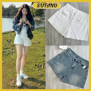 Quần short jeans đùi nữ mềm to gấu lưng cao basic phong cách Hàn Quốc Q101 SUTANO