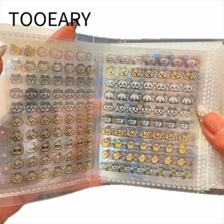  Nhãn dán móng tay CÔNG CỤ Nhãn dán nhật ký mềm Mini Nhãn dán cốc đa chức năng tự dính hoạt hình Trang trí nghệ thuật 