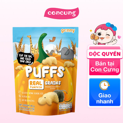 Bánh ăn dặm Grinny vị bí ngô