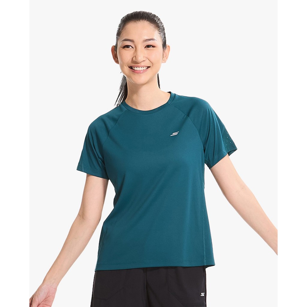 SKECHERS - Áo thun thể thao nữ tay ngắn Performance SP125W142-006U
