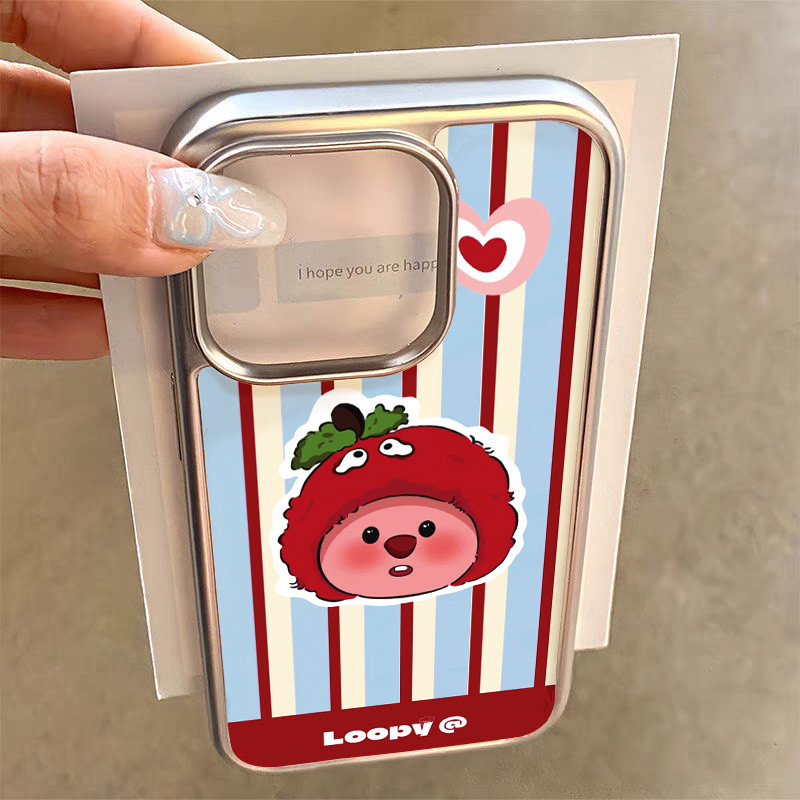 loppy Ốp Lưng Cho iPhone 16 Pro Max 15 14 XR 13 12 11 Pro Max 8 7 Plus X Xs Max Se 2020 13 12 11 Mềm