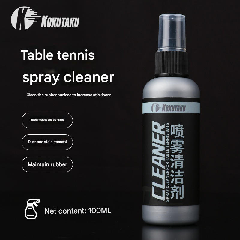 Kokutaku - Bột Xịt Và Chất Lỏng Chăm Sóc Cao Su Cho Vợt Bóng Bàn Ping Pong