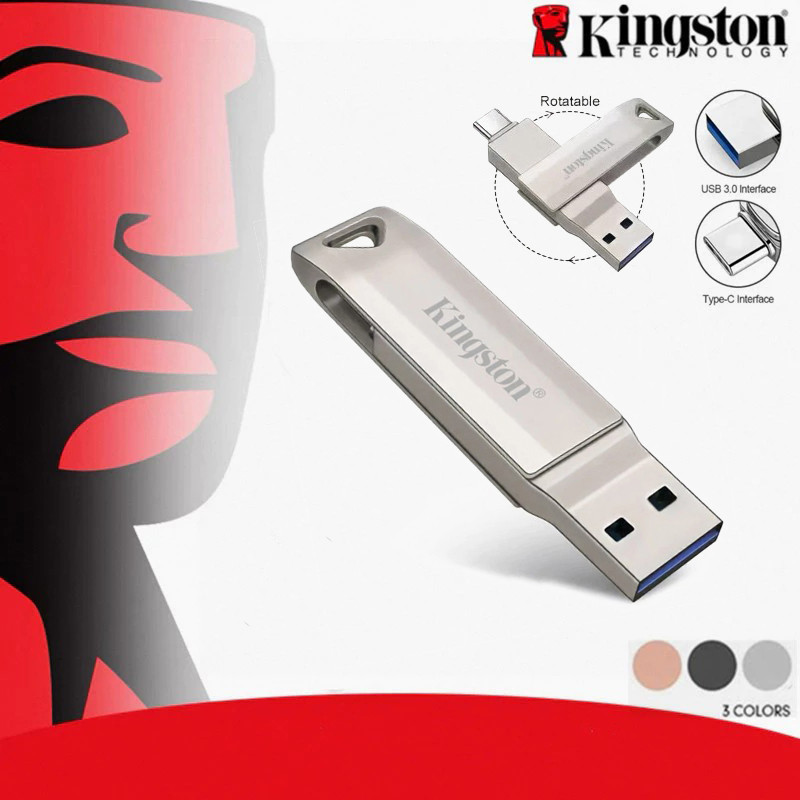 2TB 1TB 512GB USB3.0 Kingston Chính Hãng Bộ Ổ Đĩa flash usb Tốc độ cao Ổ Đĩa flash - c