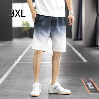 Quần Short Nam Nhanh Khô Mùa Hè Mỏng Gradient Quần Đi Biển