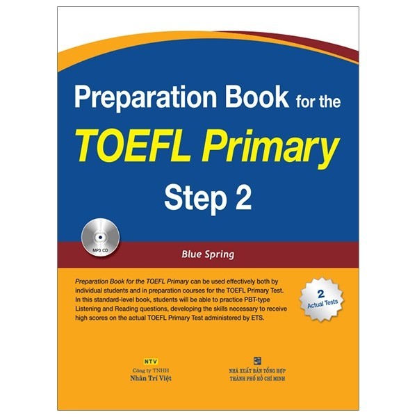Sách - Preparation Book For The Toefl Primary Step 2 (CD) (2019)