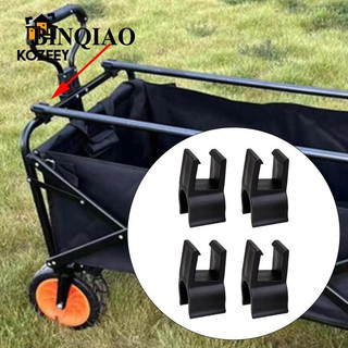Kozeey 4x Khóa Cắm Trại Đẩy Kéo Xe Thêm Vào Đa Năng Nhẹ Xe Đẩy Golf Thẻ Khóa Cho Ngoài Trời Thể Thao Mua Sắm