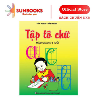 Sách - tập tô chữ mẫu giáo 5 - 6 tuổi