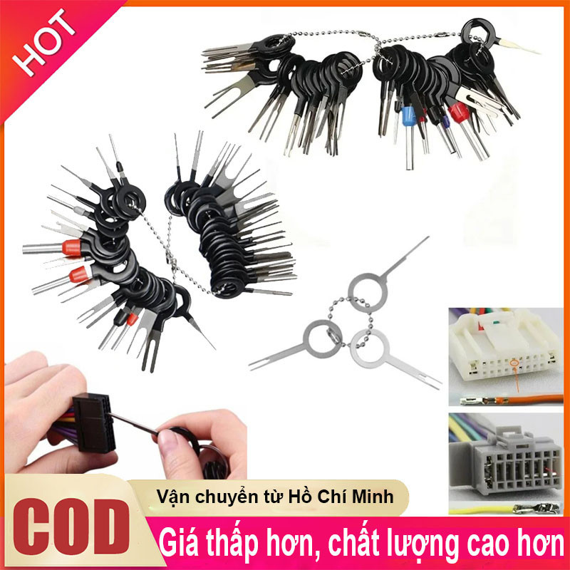 Dây ô tô Crimping Connector Pin Extractor Kit Thiết bị đầu cuối Sửa chữa công cụ tháo dỡ ô tô