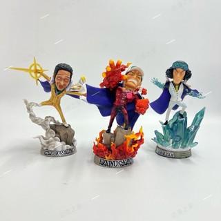 Hàng sẵn có one piece lbs gk aokiji akainu khỉ vàng hải quân ba tướng cộng hưởng hình mẫu đồ trang trí