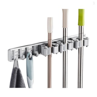 Cây Lau Nhà Có Móc Giá Đỡ Chổi Khoan & Không Móng Tay Treo Tường Chổi Móc Treo Nhà Tổ Chức Nhôm Giá Để Đồ Nhà Bếp Phòng Tắm Vườn