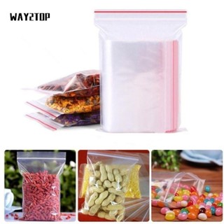 WAY2TOP Túi khoá miệng loại nhỏ chất liệu PE