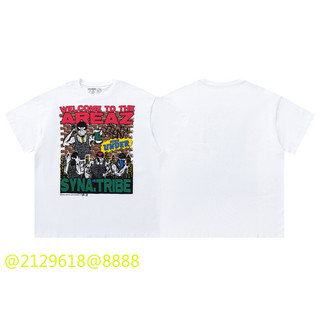 ❤️❤️Hàng có sẵn Bán chạy❤️❤️Phong cách mới Cotton nguyên chất có sẵn Máy khoan Syna Phong cách Mỹ Đường phố Hip-Hop Phong cách Áo thun ngắn tay thông thường