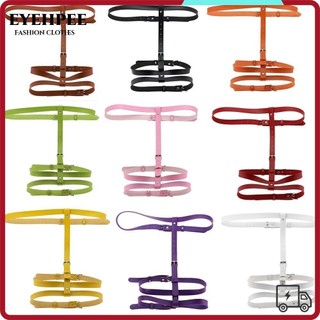 Garter thắt lưng hiphop hộp đêm da pu gợi tình quần lót dây thắt lưng dây đeo gothic chân garter dây đeo