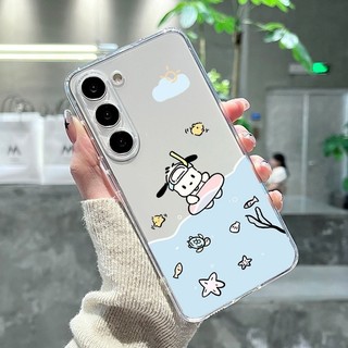 Ốp Lưng Cho Samsung A14 A24 A34 A54 A15 A25 A35 A55 S21 S23 S24 FE S22 Ultra Note 10 Plus 20 Ultra 5G Cặp Đôi Hoạt Hình Snoopy Dễ Thương Trong Suốt Mềm