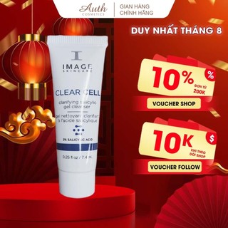 Gel rửa mặt sạch nhờn, ngừa mụn Image Skincare Clear Cell Salicylic Gel Cleanser 7.4 ml