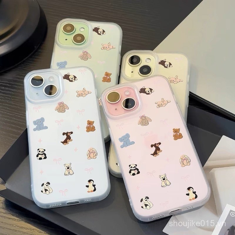 Động vật Đảng applieriphonemobile điện thoại bảo vệ trường hợp 13 15promaxhalf pack12 11 14 Pro soft
