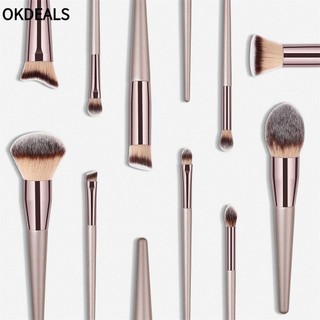 OKDEALS Hot Eyeliner Brush Cosmetic Applicator Eye Blending Brushes Makeup Brush Blush Brush Concealer Brush Fashion Eye Shadow Brush Makeup Tools