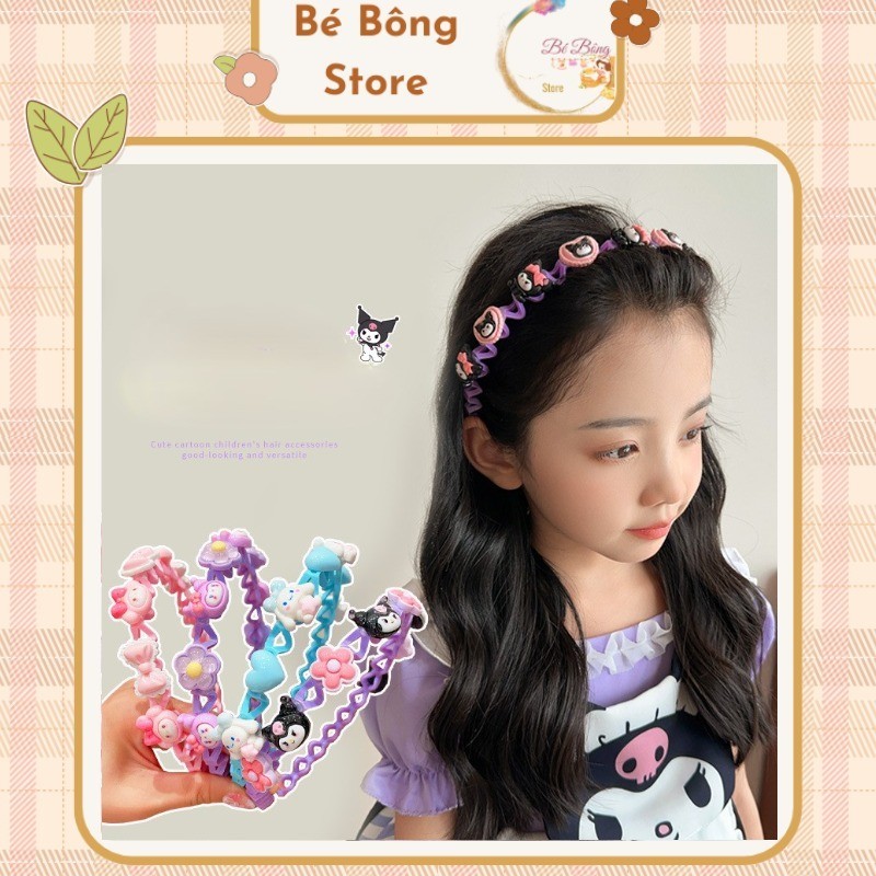 Băng Đô Cài Tóc Hoạt Hình Dễ Thương
