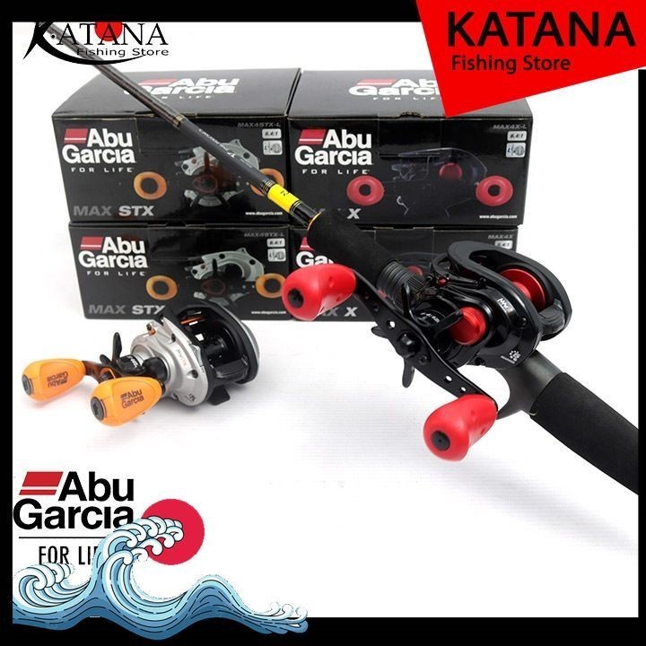 [Katana Fishing] Máy câu ngang Abu Garcia Max 4X - Max 4STX