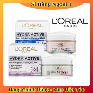 [Hàng nội địa Đức] KEM DƯỠNG DA L’Oréal Hydra Active 24H của Đức