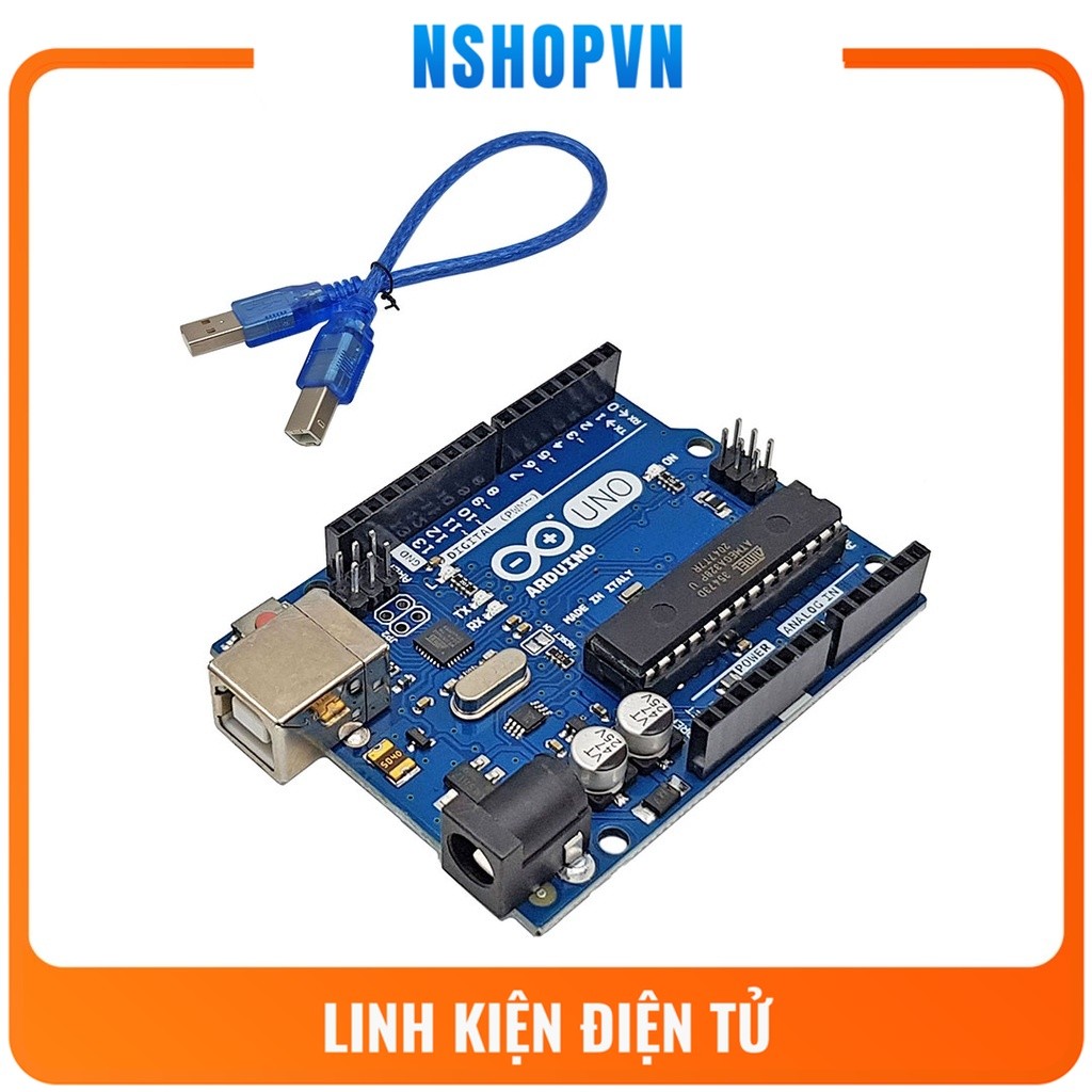 Arduino UNO R3 DIP (chíp cắm)