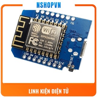 Kit RF Thu Phát Wifi ESP8266 NodeMCU Lua D1 Mini