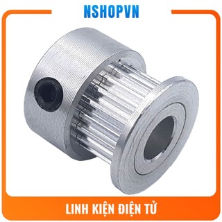 Puly GT2 trục 4mm 16 / 20 răng