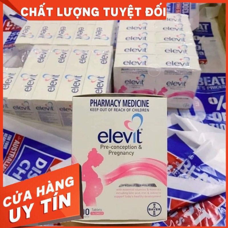 Elevit bầu Úc mẫu mới 100v