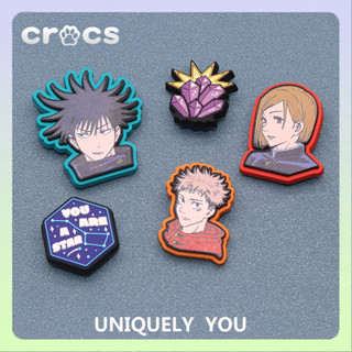  sticker dép Holey shoes Jujutsu Kaisen charm Holey shoes Shoe Charms Holey shoes charm dép Holey shoes 