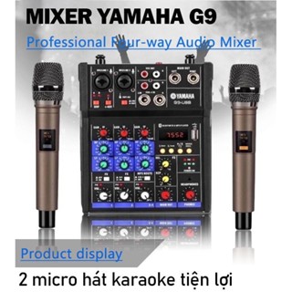 Trọn Bộ Mixer Yamaha Phiên Bản Mới 2025, Bluetooth 5.0 Dùng Cho Loa kéo, Loa Ô Tô, Dàn Karaoke Gia Đình, Livestream