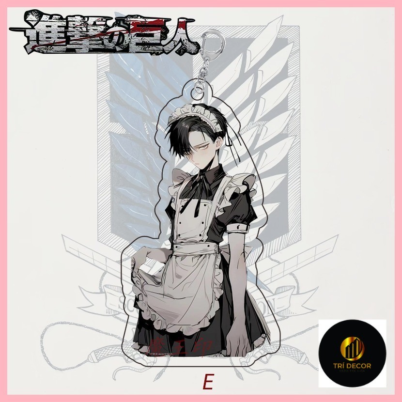 Móc Khóa Tấn Công Titan Eren Jaeger Carla Jaeger Mikasa · Ackerman Armin Arlert Tấn Công Titan Anime